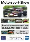 Motorsportshow Plakat